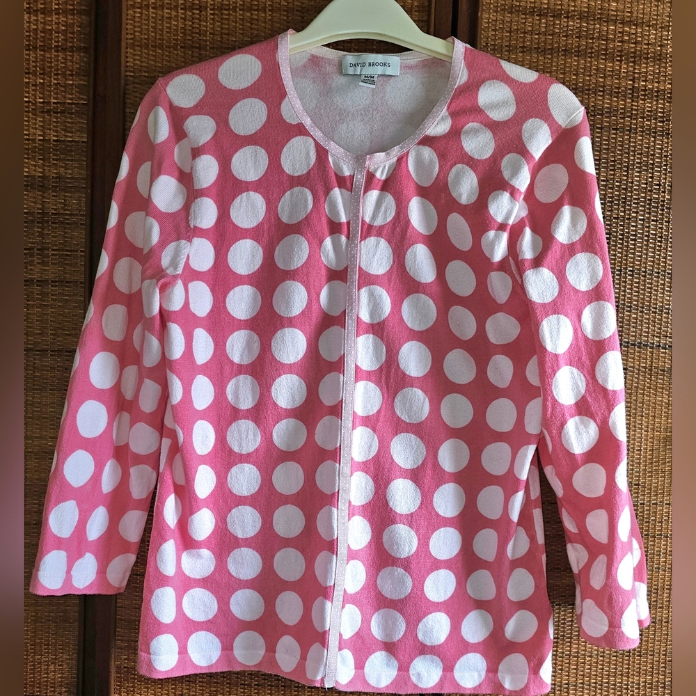 Ladies David Brooks cardigan light summer